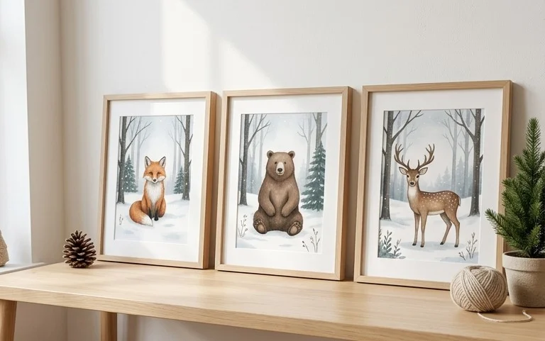 Free Winter Woodland Creature Crochet Coasters Easy Guide