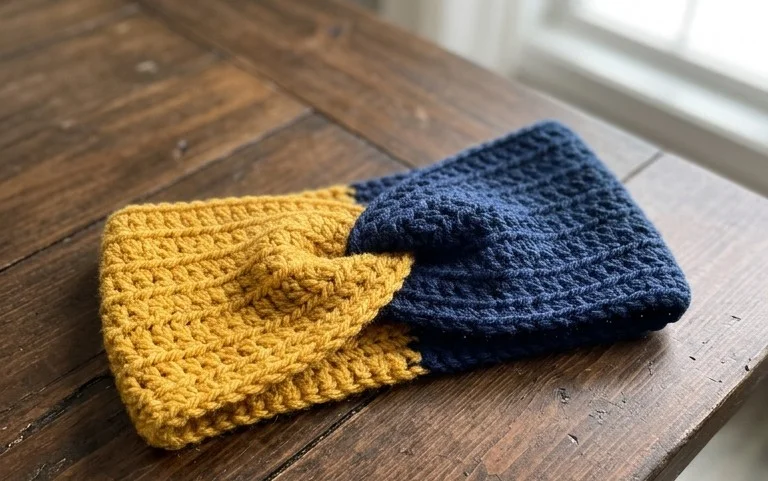 Easy Crochet Ear Warmer: Free Beginner Pattern Tutorial