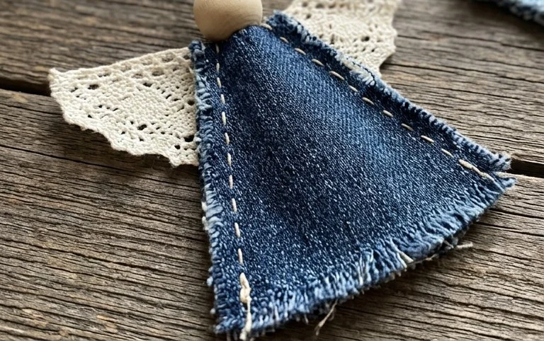 Angels Made with Old Jeans – TUTORIAL -