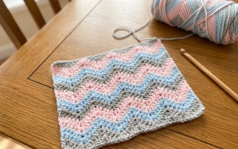 Easy Crochet Zigzag Stitch Pattern: Step-by-Step Guide