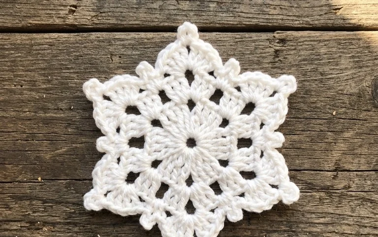 Free Crochet Snowflake Pattern: Simple Beginner Guide